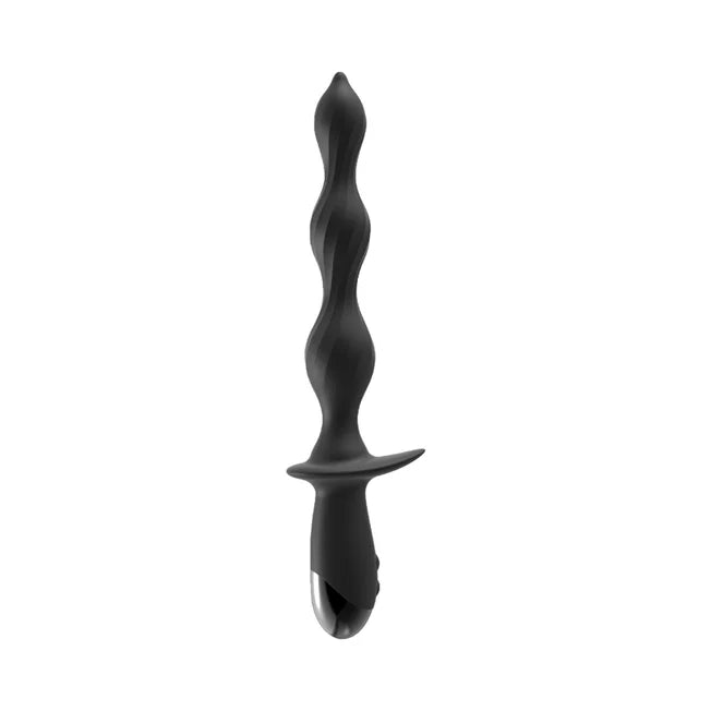 Black twisted prostate toy