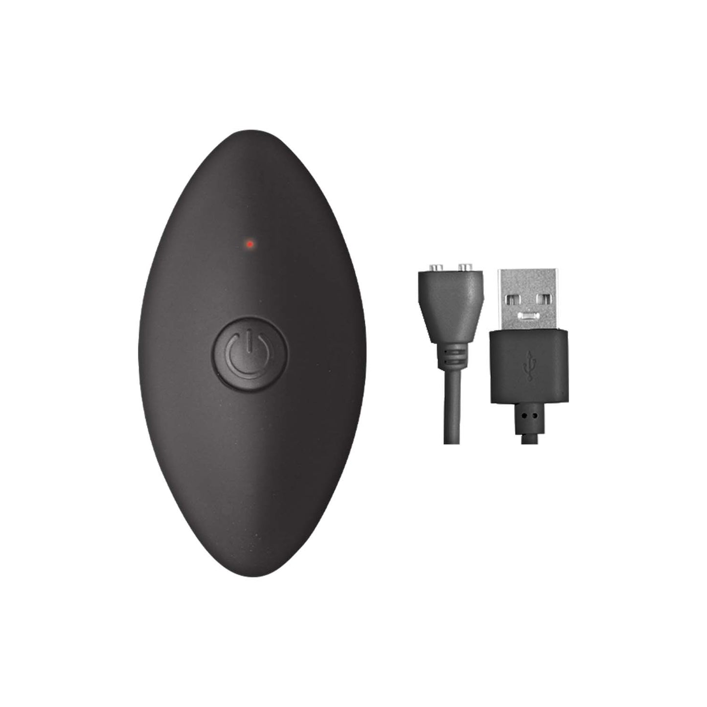 Ass-Sation Remote Vibrating Metal Pleaser Anal Plug