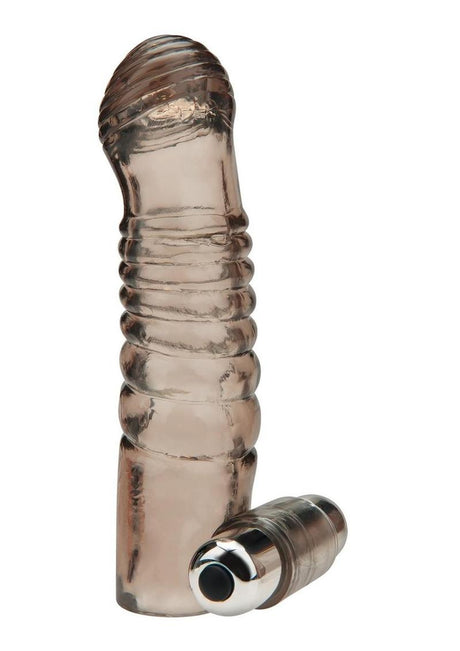 Blue Line 5.25 in.Vibrating Penis Sleeve Extension