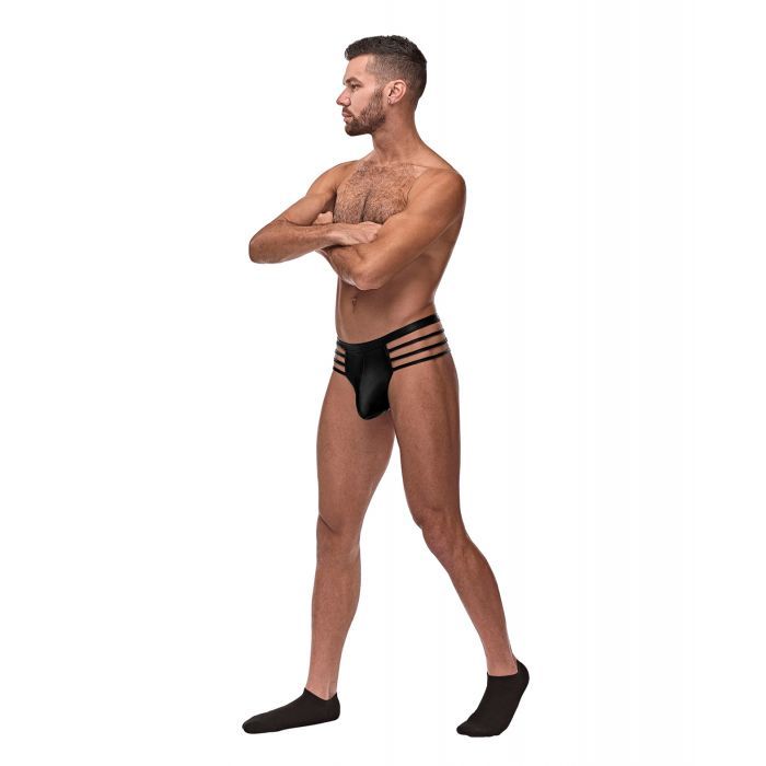 Cage Matte Cage Thong Black S/M