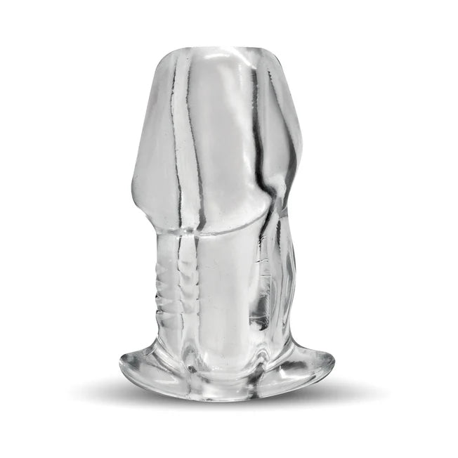 Clear Hollow Anal Plug