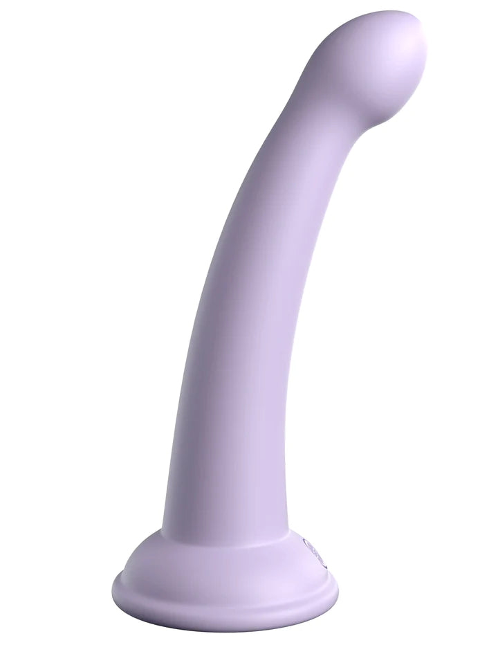Dillio Secret Explorer 6 in. Platinum Silicone Dildo - All Colors