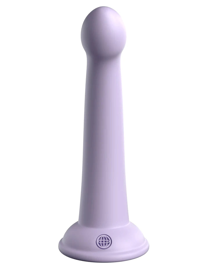 Dillio Secret Explorer 6 in. Platinum Silicone Dildo - All Colors