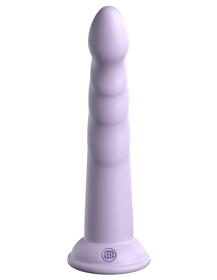 Dillio Slim Seven 7 in. Platinum Silicone Dildo - All Colors
