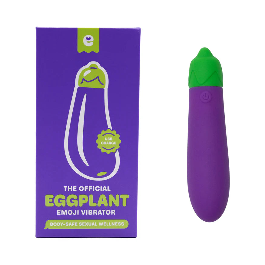 Emojibator Eggplant Emoji Vibrator