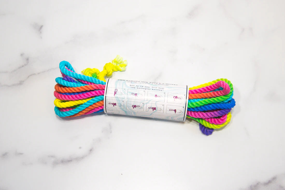 Emojibator Unicorn Rainbow Bondage Rope 26.25 ft.