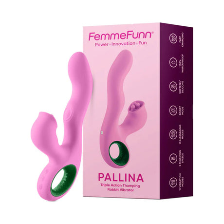 Pallina Triple Action Thumping Rabbit Vibrator