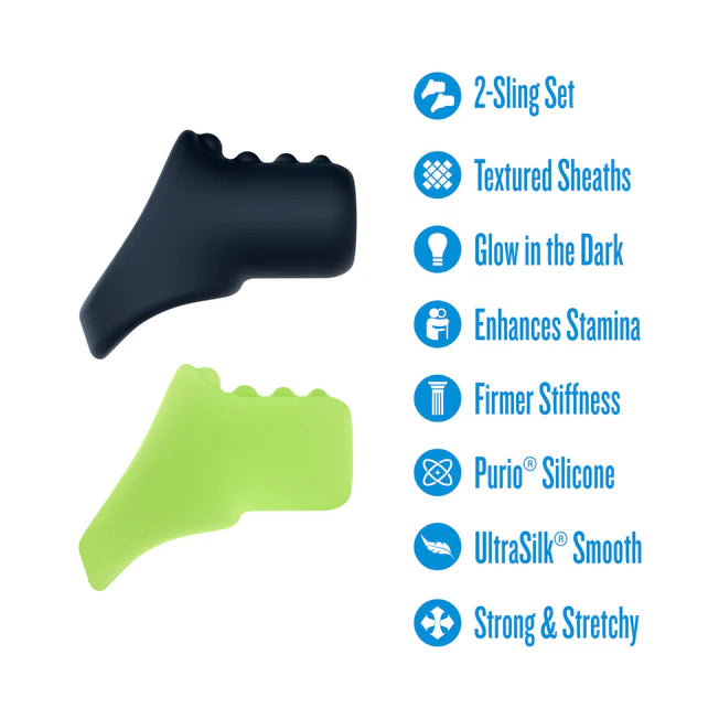 Flare Glow In The Dark Cockslings