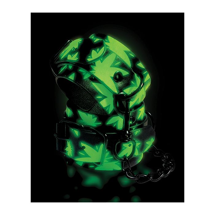 Stoner Vibes Glow in the Dark Ankle Cuffs