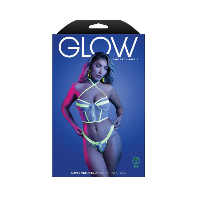 Glow Supernatural Zipper Top & Panty