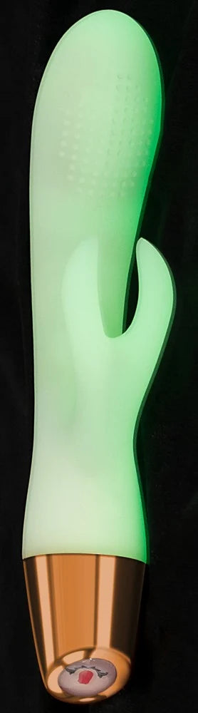 vGlow in the Dark Rabbit Dual Stimulator Vibrator