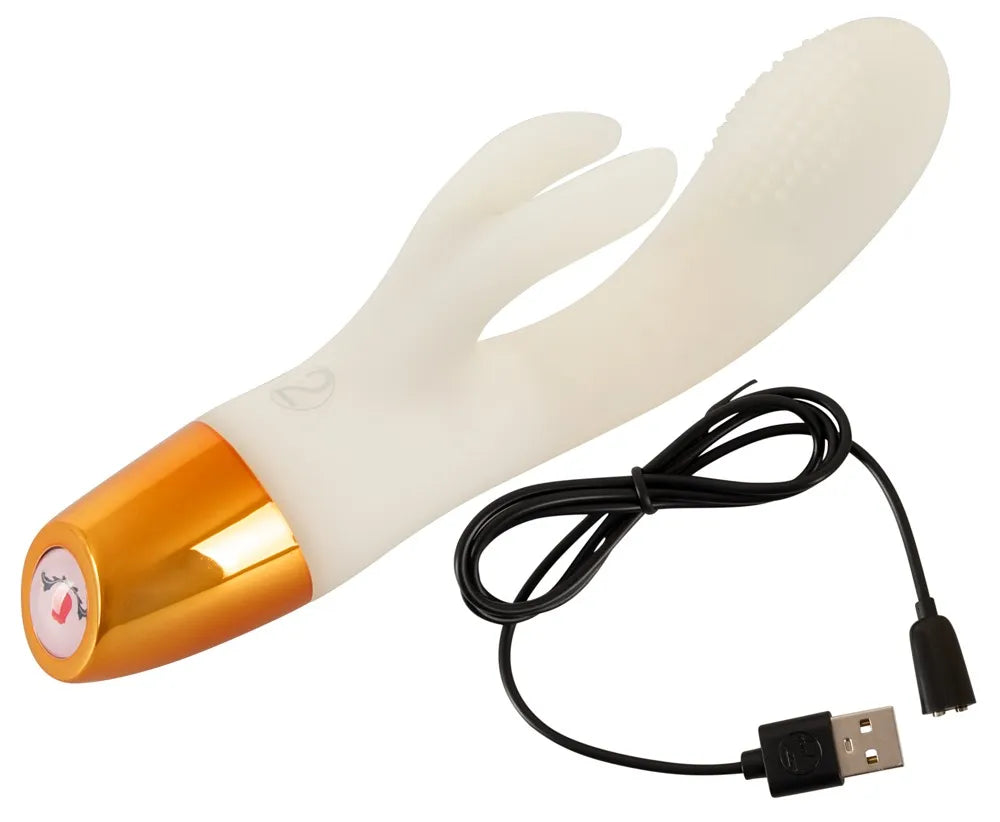 Glow in the Dark Rabbit Dual Stimulator Vibrator