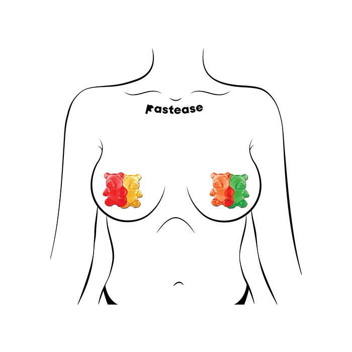 Colorful Gummy Bear Pasties