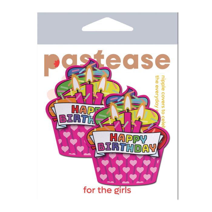 Happy Birthday Cupcake Pasties