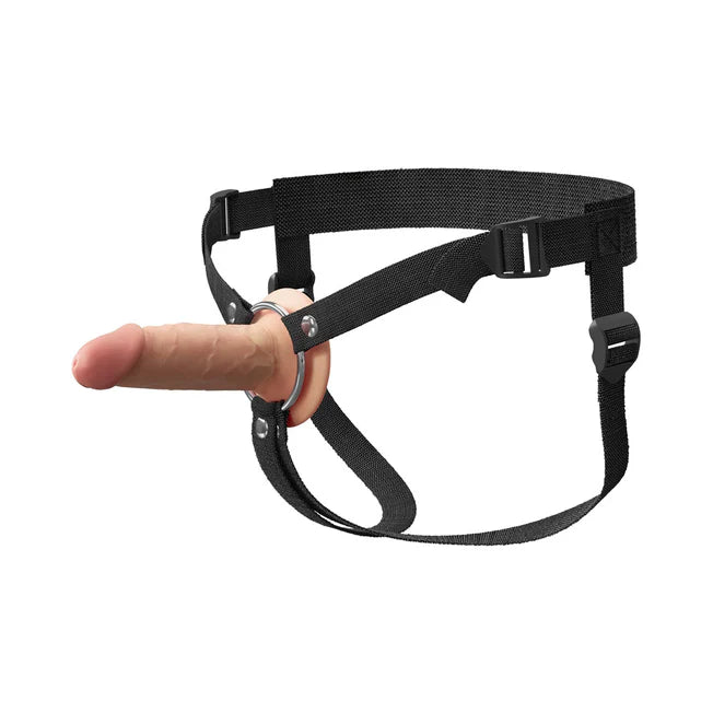 5 Inch Hollow Silicone Dildo Strap On Harness