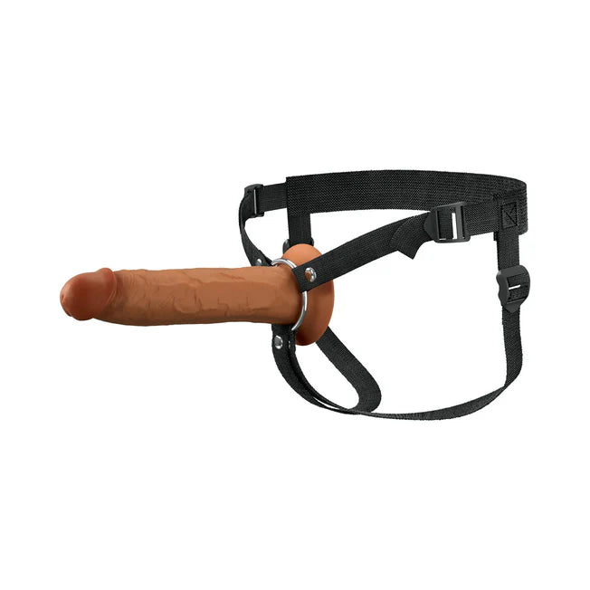 9 Inch Hollow Silicone Dildo Strap On Harness