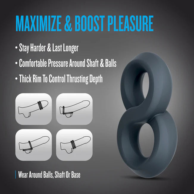 Performance Plus Launch Black Cock & Ball Sling