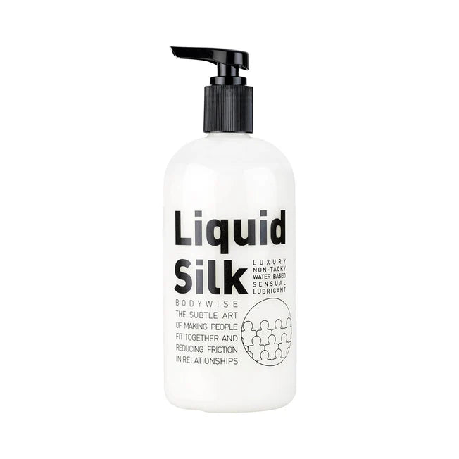 Liquid Silk White Colored Water Based Lubricant