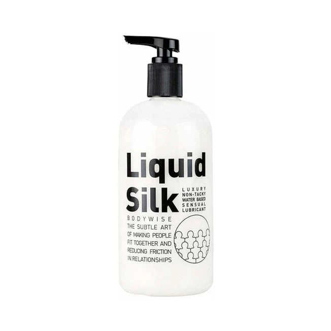 Liquid Silk White Colored Water Based Lubricant