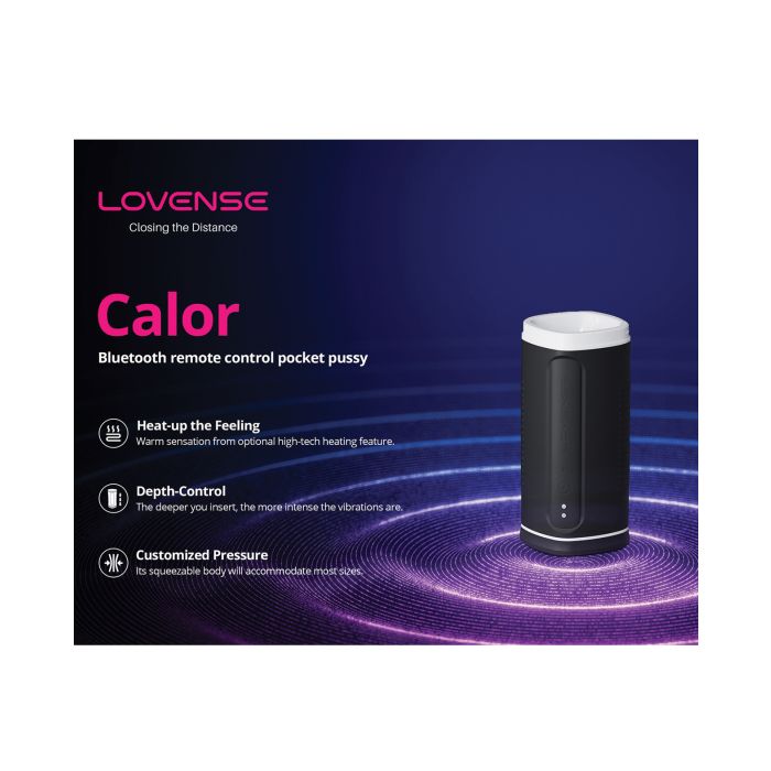 Lovense Calor App-Compatible Male Masturbator