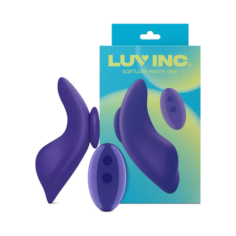 Luv Inc Sl31 Softluxe Purple Panty Vibe