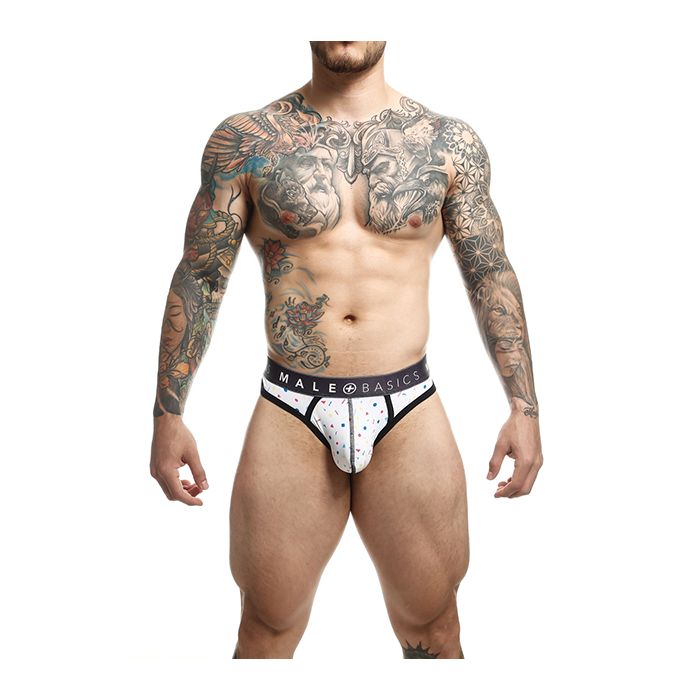 Men's Sexy Pouch Confetti Thong