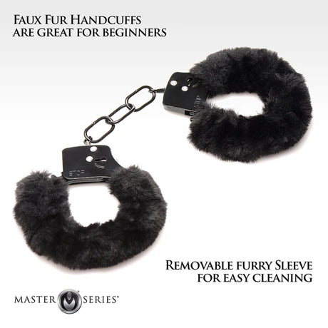 Master Series Cuffed in Fur Furry Handcuffs