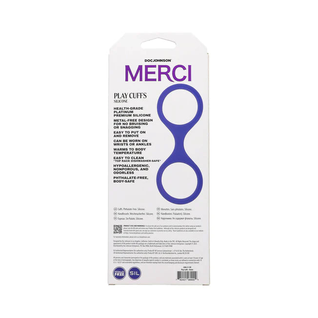 Merci Silicone Play Cuffs