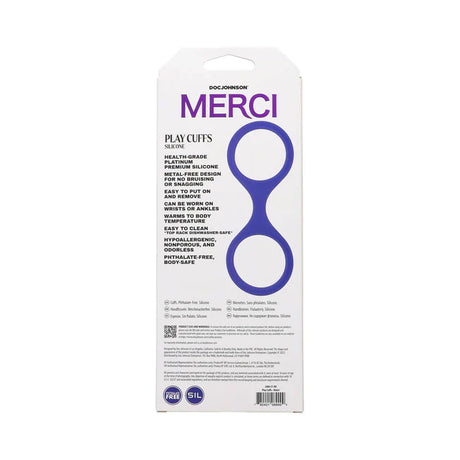 Merci Silicone Play Cuffs