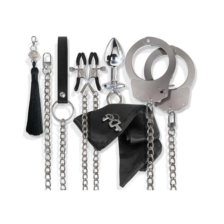 Nixie 8-Piece Metal Bondage Kit
