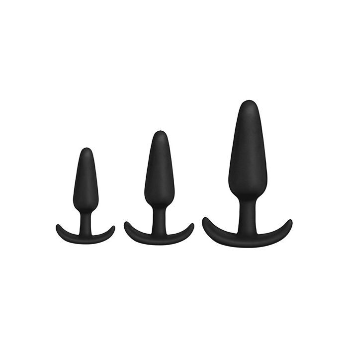 Mood Naughty 1 Anal Plug Trainer Set - Black