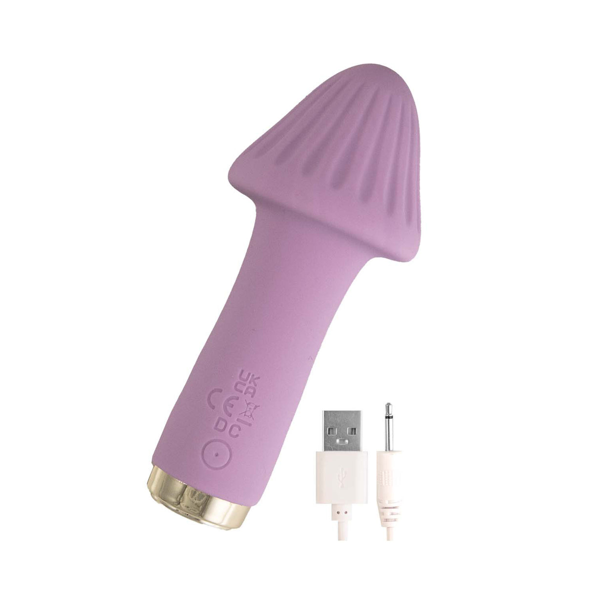 purple mushroom vibrator with usb charger