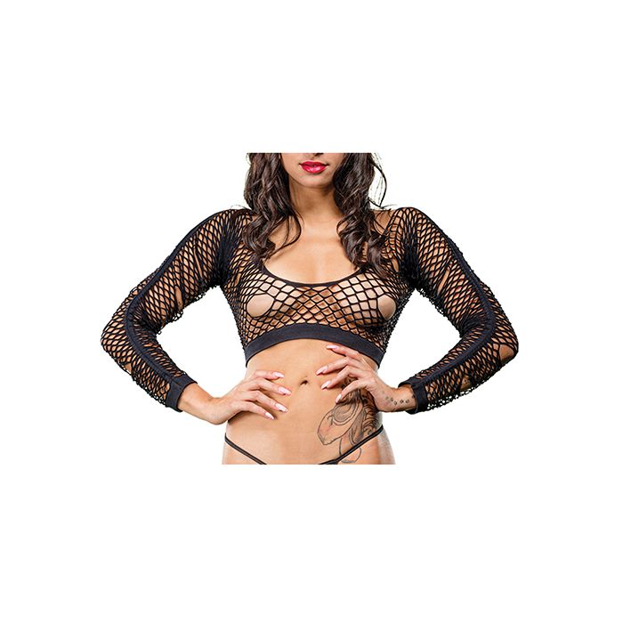 Naughty Girl Crotchless Mixed Hole Leggings