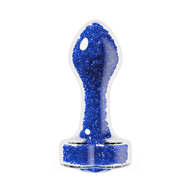 Oh My Gem Prestige Blue Glass Anal Plug