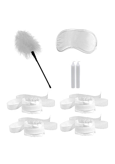 Ouch! 6-Piece Honeymoon Bondage Kit - White