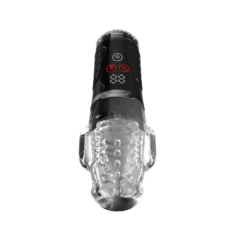 the ultra milker pro from pdx elite automatic masturbator that vibrates and has suction