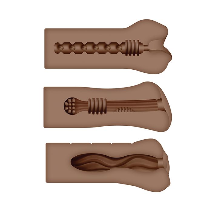 Selopa Party Pack Strokers 3 Pack - Light -Tan