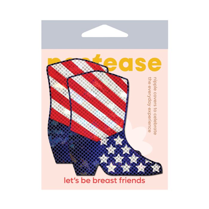 Patriotic Cowboy Boots Pasties