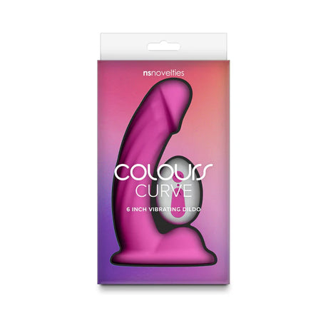 Colours Curve 6 Inch Vibrating Dildo