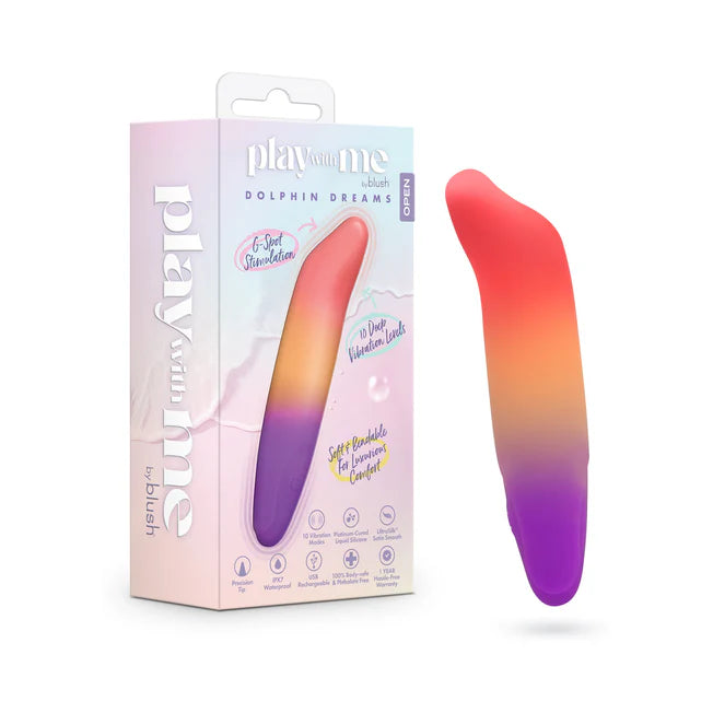 Play With Me Dolphin Dreams Flexible Vibrator