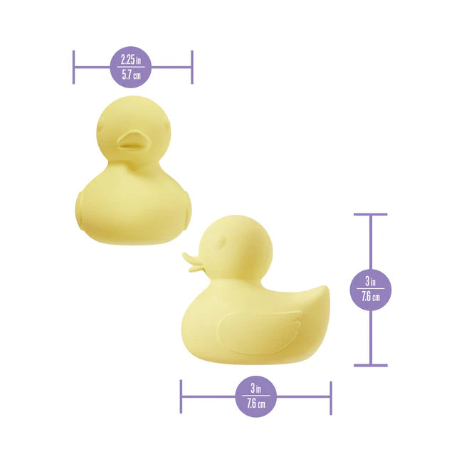 Play With Me Splash Yellow Silicone Duck Vibrator