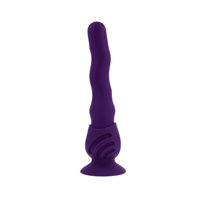 Playboy Wiggle It Purple Silicone Wiggling Vibrator