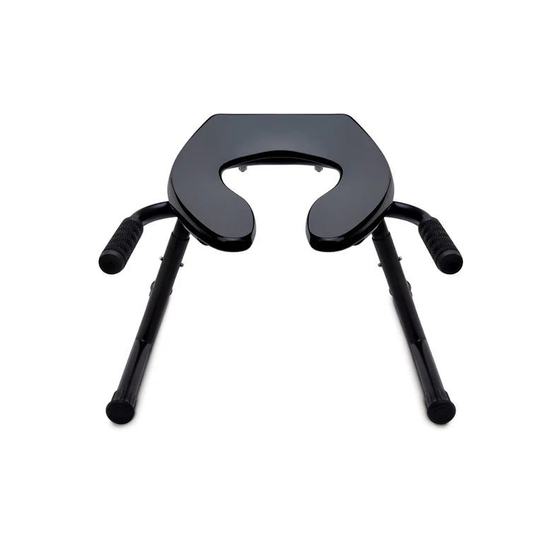 black adjustable rimming seat for anal play