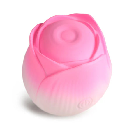 Pulsing Petals Throbbing Rose Stimulator Pink/White
