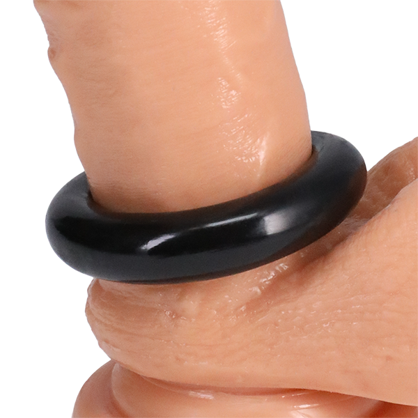 Rock Solid The Donut 3X Cock Ring - Black