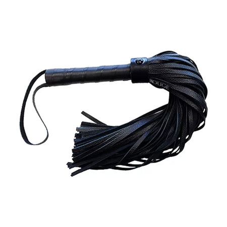 Rouge Black Leather Flogger – Tazzle