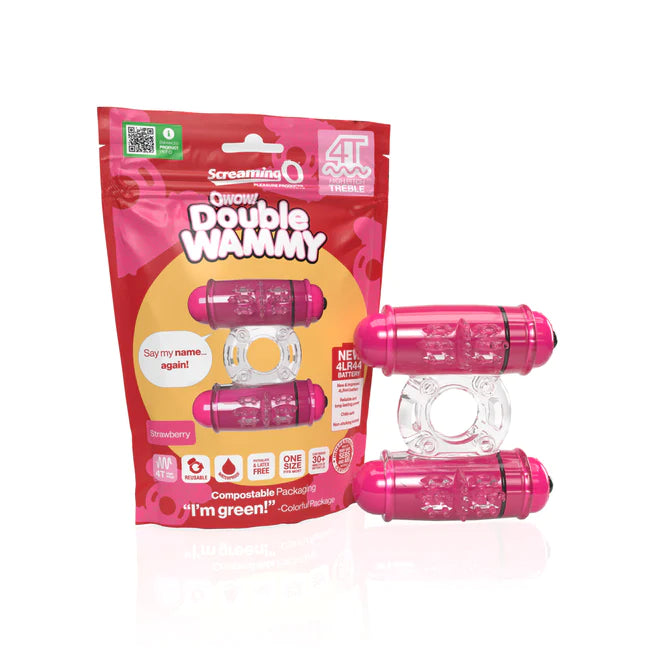 Screaming O 4T Double Wammy Vibrating Cring