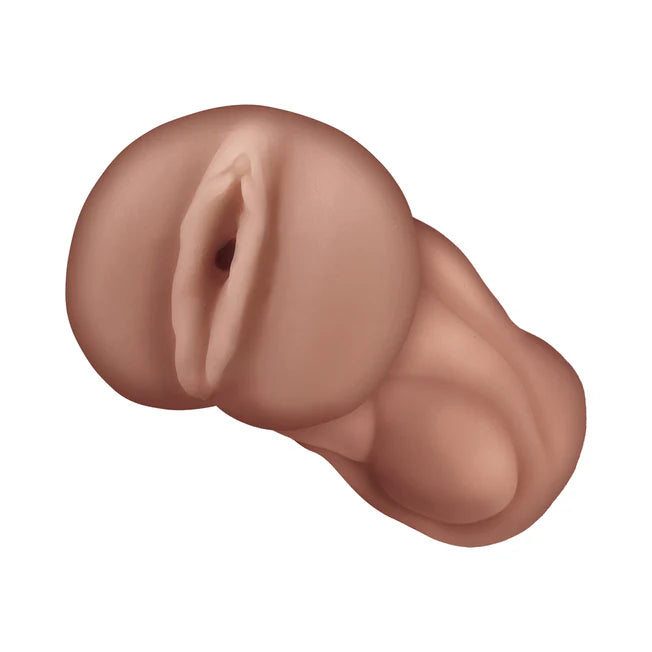 Self Lubricating Pussy Stroker Tan