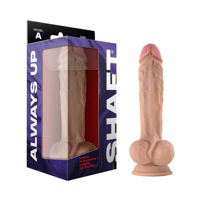 Shaft Model A Liquid Silicone Dildo With Balls 10.5 inch