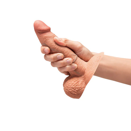Slipskin Realistic Girthy Silicone Dildo 6 inch